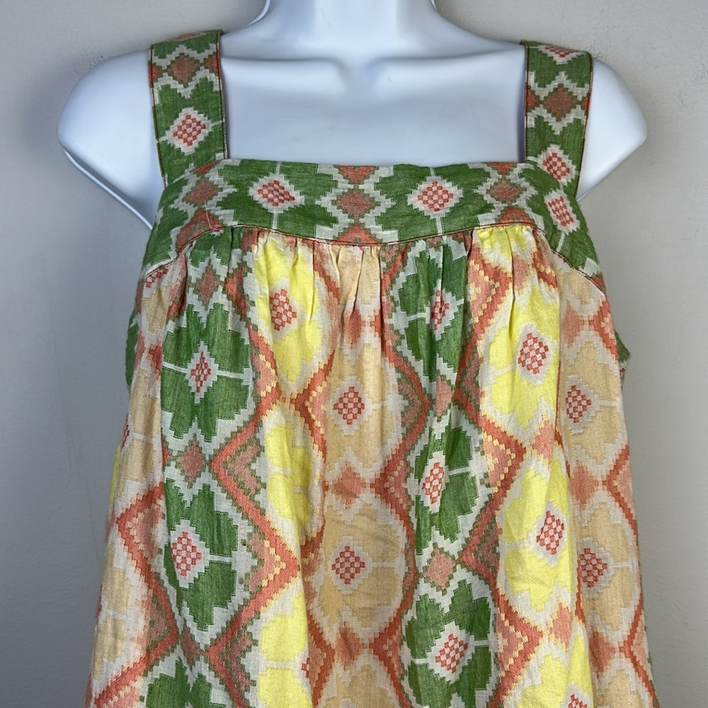 Colorful Geometric Patterned Tank Top - Picture 6 of 16